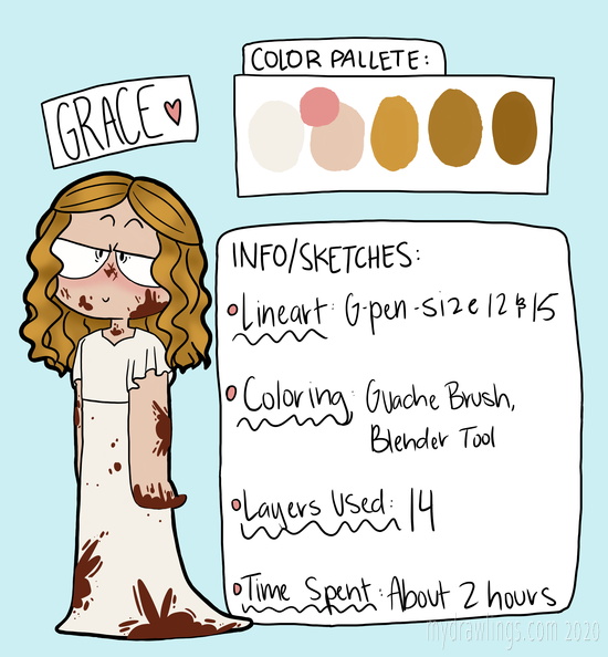 Grace's Bloody Wedding Dress